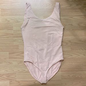 Pact women’s bodysuit, M, Sherbert/pink/blush